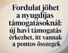 Új támogatás érkezik havonta a nyugdíjasoknak
