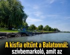 A kisfia eltűnt a Balatonnál: szívbemarkoló, amit az édesanya a parton talált