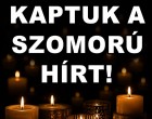 1 perce érkezett! Gyászba borult az ország – Szörnyű hírt kaptunk ma reggelre – nagy név távozott közülünk! 👇𝐂𝐢𝐤𝐤 𝐚 𝐡𝐨𝐳𝐳𝐚́𝐬𝐳𝐨́𝐥𝐚́𝐬𝐨𝐤𝐧𝐚́𝐥!