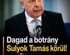 Dagad a botrány Sulyok Tamás körül!Megszólalt Sulyok Tamás!