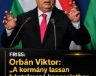 Orbán Viktor: „A kormány lassan bántalmazó kapcsolatban lesz az országgal. Ma az ország a Varga Judit”