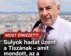Sulyok Tamás hadat üzent a Tiszának – amit mondott, az a legkeményebb kritika!