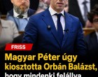 Magyar Péter úgy kiosztotta Orbán Balázst, hogy mindenki felállva tisztelgett a parlamentben, még a fideszesek is felálltak!