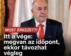 Itt a vége: megvan az időpont, ekkor távozhat végleg Sulyok Tamás! 👇 Cikk a hozzászólásoknál!