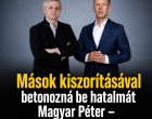 Mások kiszorításával betonozná be hatalmát Magyar Péter – riadót fújt a baloldali elemző