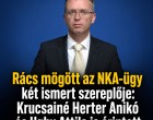 Rács mögött az NKA-ügy két ismert szereplője: Krucsainé Herter Anikó és Ughy Attila is érintett