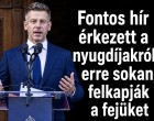Fontos hír érkezett a nyugdíjakról: erre sokan felkapják a fejüket