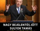 Nagy bejelentés jött Sulyok Tamás eltávolításáról!