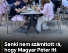 Senki nem számított rá, hogy Magyar Péter itt bukkan fel: egy egyszerű kérdéssel mindenkit sokkolt