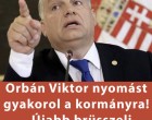 Orbán Viktor nyomást gyakorol a kormányra – Újabb brüsszeli csatát hirdetett