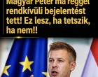 🔴 FRISS! 1 Perce érkezett ! Magyar Péter ma reggel rendkívüli bejelentést tett! Ez lesz, ha tetszik ,ha nem!! 👇 Cikk a hozzászólásoknál >>>