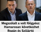 Megszólalt a volt főügyész: Hamarosan következhet Rogán és Szijjártó
