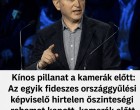 Kínos pillanat a kamerák előtt: Az egyik fideszes országgyűlési képviselő hirtelen őszinteségi rohamot kapott, kamerák előtt elszólta magát!