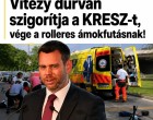 Vitézy Dávid szigorítja a KRESZ-t: vége lehet a rolleres ámokfutásnak
