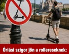 Óriási szigor jön a rollereseknek: júliustól több helyről is kitilthatják őket Magyarországon!