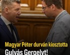 Magyar Péter durván kiosztotta Gulyás Gergelyt! Ilyenre még nem volt példa -