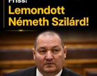Friss!Lemondott Németh Szilárd