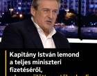 Kapitány István megdöbbentette az országot: lemond a teljes miniszteri fizetéséről, a koraszülött mentőknek adja
