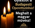 1 perce érkezett! Gyászba borult az ország – Szörnyű hírt kaptunk ma reggelre – nagy név távozott közülünk! 👇𝐂𝐢𝐤𝐤 𝐚 𝐡𝐨𝐳𝐳𝐚́𝐬𝐳𝐨́𝐥𝐚́𝐬𝐨𝐤𝐧𝐚́𝐥!