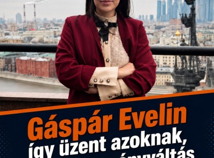 Gáspár Evelin: így üzent azoknak, akik a kormányváltás után támadták