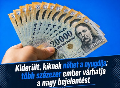 Kiderült, kiknek nőhet a nyugdíja: több százezer ember várhatja a nagy bejelentést