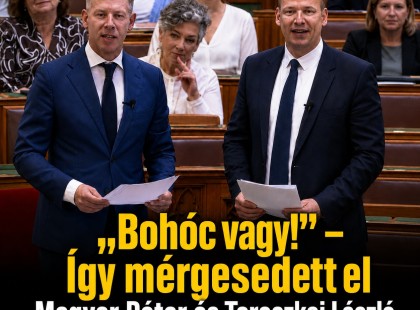 „Bohóc vagy!” – Így mérgesedett el Magyar Péter és Toroczkai László szócsatája