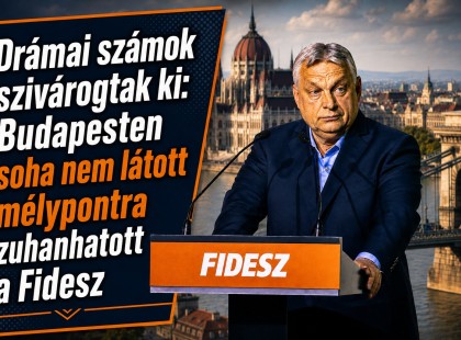 Drámai számok szivárogtak ki: Budapesten soha nem látott mélypontra zuhanhatott a Fidesz