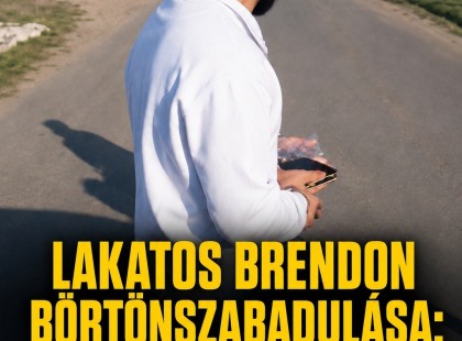 Lakatos Brendon börtönszabadulása: felvétel készült az első percekről