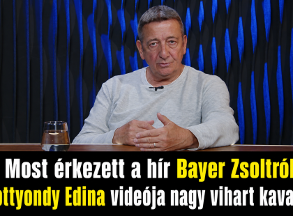 Most érkezett a hír Bayer Zsoltról: Pottyondy Edina videója nagy vihart kavart!