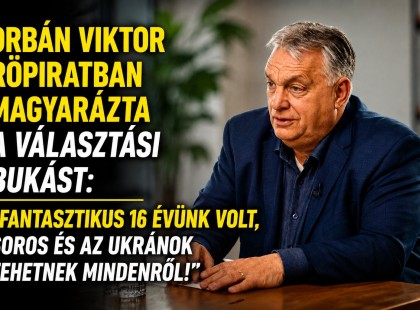Orbán Viktor röpiratban magyarázta a választási bukást: „Fantasztikus 16 évünk volt, Soros és az ukránok tehetnek mindenről!