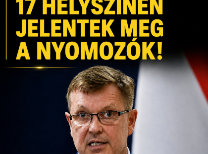 Újabb nagy fordulat az MNB-ügyben: 17 helyszínen jelentek meg a nyomozók