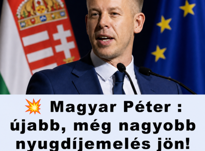 ? Magyar Péter : újabb, még nagyobb nyugdíjemelés jön! ? Senki sem számított ekkora összegre!