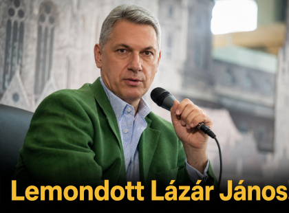 Lázár János bejelentette a lemondását