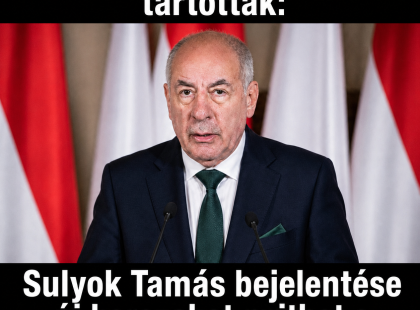 Megtörtént, amitől sokan tartottak: Sulyok Tamás bejelentése új korszakot nyithat a magyar politikában