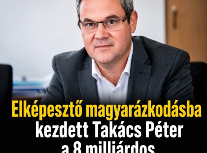 Elképesztő magyarázkodásba kezdett Takács Péter a 8 milliárdos lélegeztetőgép-mutyi után