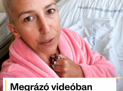 Megrázó videóban jelentkezett Rubint Réka:Túl van a műtéten!