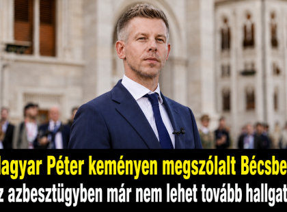 Magyar Péter keményen megszólalt Bécsben: az azbesztügyben már nem lehet tovább hallgatni