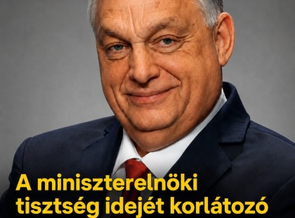 A miniszterelnöki tisztség idejét korlátozó alkotmánymódosítás Orbán Viktor szerint róla szól