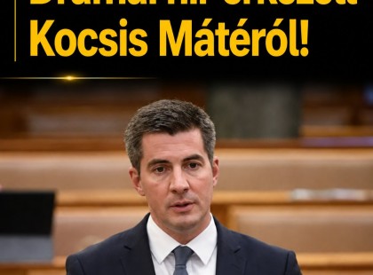 Friss!Drámai hír érkezett Kocsis Mátéról !