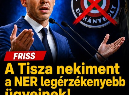 A Tisza nekiment a NER legérzékenyebb ügyeinek!Megjelent a Magyar Közlönyben. ????? ? ?????́???́??́?????́?!