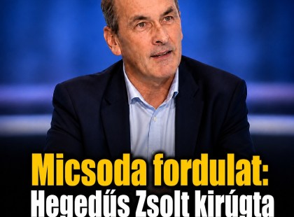 Micsoda fordulat: Hegedűs Zsolt kirúgta a Dél-pesti Centrumkórház vezetőjét