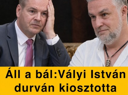 Áll a bál:Vályi István durván kiosztotta Németh Balázst..? A cikk a hozzászólásoknál olvasható!