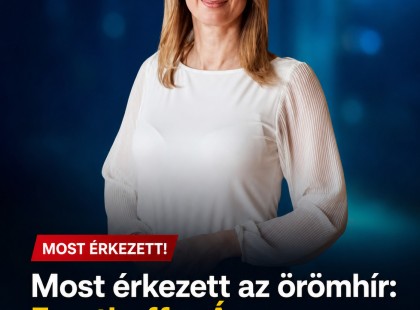 Most érkezett az örörm hír:Forsthoffer Ágnes bejelentettése után özönlenek a gratulációk , hatalmas dolog törtét