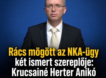 Rács mögött az NKA-ügy két ismert szereplője: Krucsainé Herter Anikó és Ughy Attila is érintett