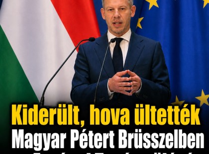 Kiderült, hova ültették Magyar Pétert Brüsszelben az Európai Tanács ülésén