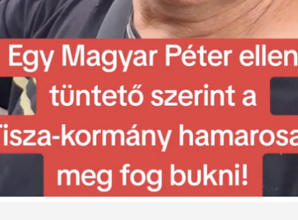A tüntető mondatai megmutatták, milyen lelkiállapotban van a Fidesz tábora