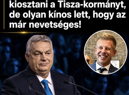 Orbán Viktor megpróbálta kiosztani a Tisza-kormányt, de olyan kínos lett, hogy az már nevetséges!