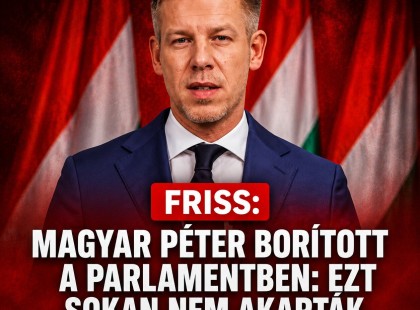 Magyar Péter borított a parlamentben: Ezt sokan nem akarták volna hallani