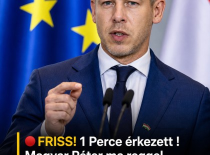? FRISS! 1 Perce érkezett ! Magyar Péter ma reggel rendkívüli bejelentést tett! Ez lesz, ha tetszik ,ha nem!! ? Cikk a hozzászólásoknál >>>