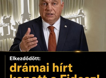 Elkezdődött: drámai hírt kapott a Fidesz!